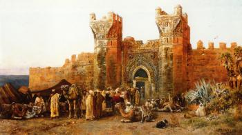 Edwin Lord Weeks : Gate of Shehal Morocco
